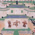 沙洋敦煌壁画和遗书中的儿童：游戏花样多 读书为风尚