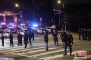 沙洋约200名海军陆战队士兵进驻洛杉矶 开始执行警戒守卫任务